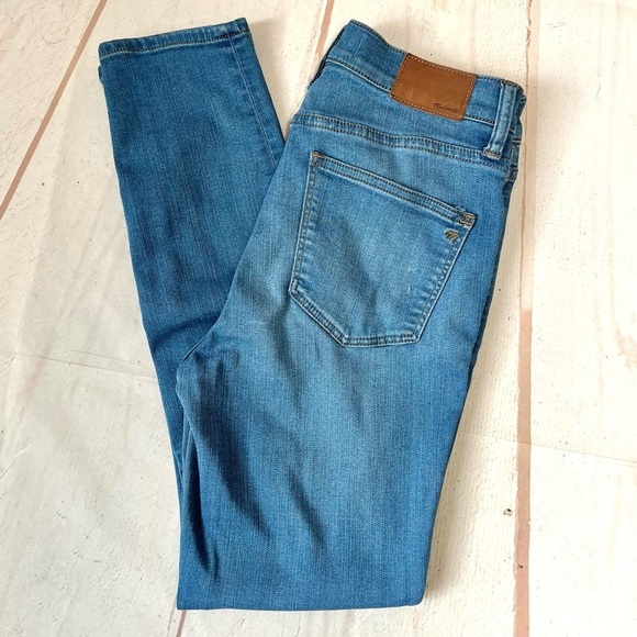 Madewell High Rise Roadtripper Crop Skinny Jeans in Declan Wash - Picture 10 of 13